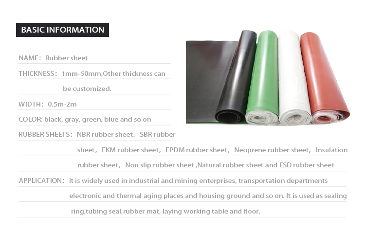 Excellent Resistance Rubber Mats synthetic rubber material Styrene Butadiene Rubber manufacturer/PAIDU